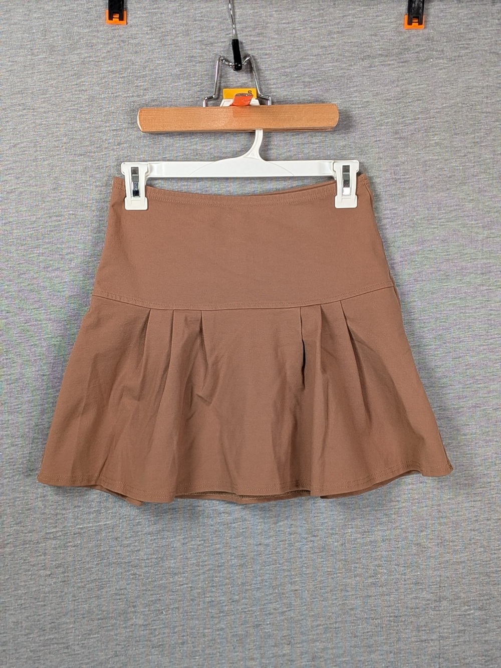 Revamped Pleated Mini Skirt - Picture 2 of 7